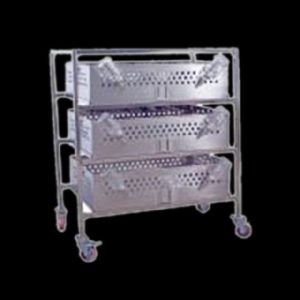 Guinea Pig Pans and Trolley