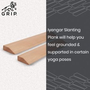 Grip Iyengar Yoga Slanting Plank