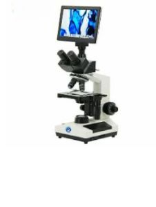 Trinocular Co-axial Research Lcd Microscope