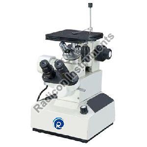 Radicon Co-Axial Inverted Binocular Metallurgical Microscope ( Premium RIBM - 728)