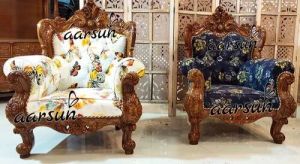 Wooden Carved Sofa Set