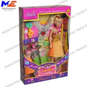 Girl Barbie Doll Set