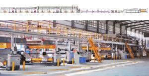 3 &amp;amp;amp; 5 ply Fully Automatic corrugated board Production line
