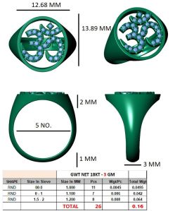 Jewellery CAD Design