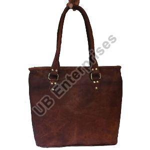 Ladies Leather Tote Bag