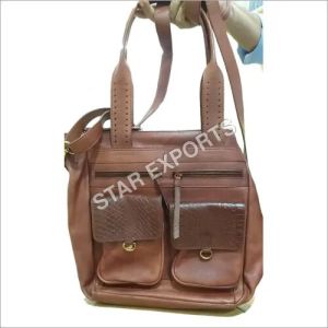 Ladies Brown Leather Bag