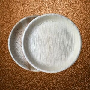 9 inch Round Areca Leaf Plates Manufacturing