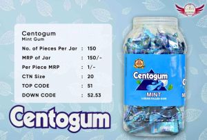 Centogum Mint Chewing Gum