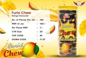 Furio Chew Mango Flavoured Candies