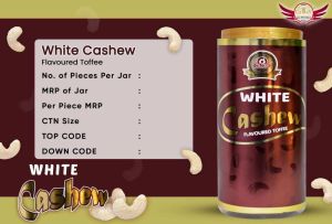 White Cashew Flavoured Toffee