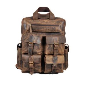 Fabgo Leather Backpack