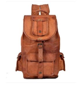 Royal Vintage Leather Backpack