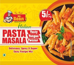 Mr.Bean Pasta Masala Recipe Mix Seasoning, 5 Rs MRP 9g Pouch (360 Gram X 40 Sachet)