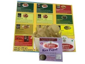 Organic Rice Papad