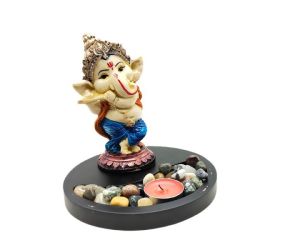 Ganesh Idol with Tealight Holder