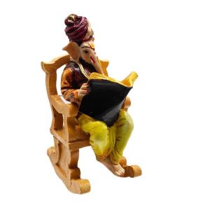 Lord Ganesha On Rocking Chair