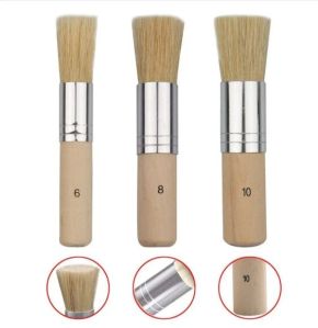 Wooden Stencil Brushes