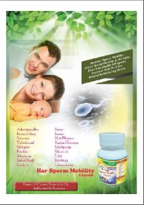 Herbal Sperm Mobility Capsules