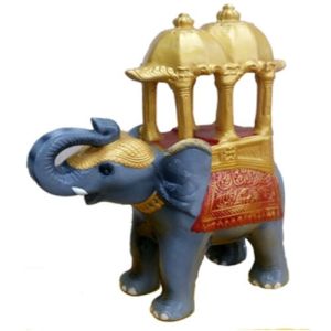 Royal Elephant Decorative Piece