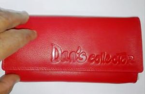 Ladies Red Leather Purse