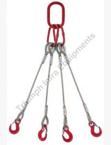 Four Legged Wire Rope Sling