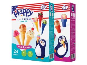 Happy Ice Cream Cones
