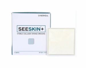 Seeskin Plus Sterile Collagen Sponge Dressing
