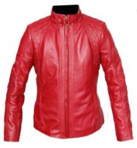 Women Breathable Leather Jacket