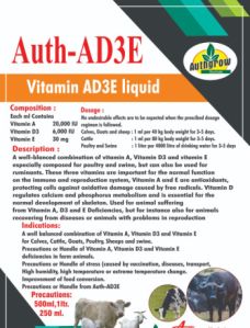 Vitamin AD3E Liquid