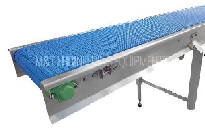 iqf outfeed infeed modular belt conveyor