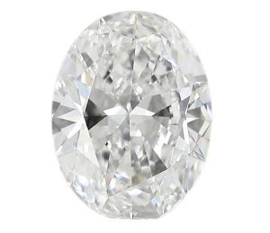 Oval Shaped 2.00ct F VS2 IGI Certified Lab Grown HPHT Diamond