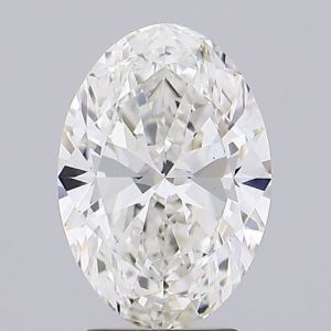 Oval Shaped 3.00ct G VS1 IGI Certified Lab Grown CVD Diamond