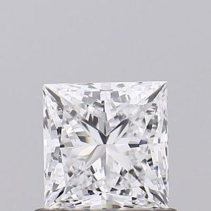 Princess Cut 0.90ct E VVS2 IGI Certified Lab Grown CVD Diamond