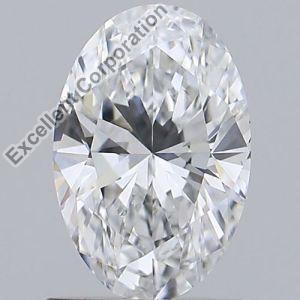 Oval Shape 1.06ct D VS1 IGI Certified Lab Grown Diamond HPHT