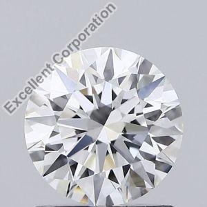 Round Shape 1.14ct E VVS2 IGI Certified Lab Grown Diamond CVD