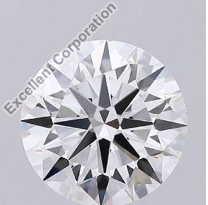 Round Shaped 3.50ct G VVS2 IGI Certified Lab Grown CVD Diamond