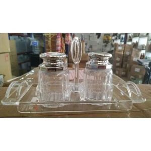 Glass Cruet Set