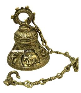 Brass Hanging Bell AR00208SF