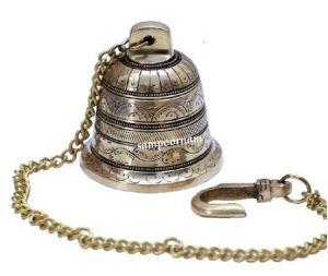 Brass Hanging Bell AR00237SF