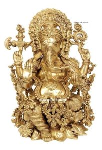 Brass Ganesha Statue AR0026NA