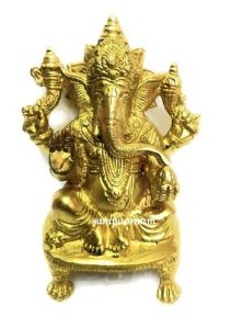 Brass Ganesha Statue AR0033NA