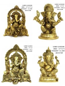 Brass lord Ganesha