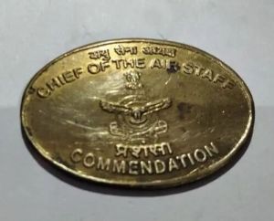 Golden Air Staff Chest Badge