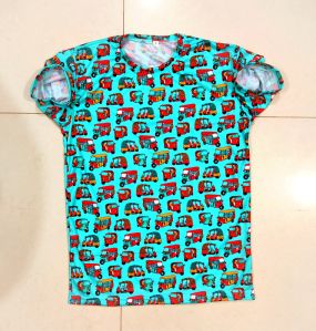 Ladies Quirky Print Round Neck T Shirts