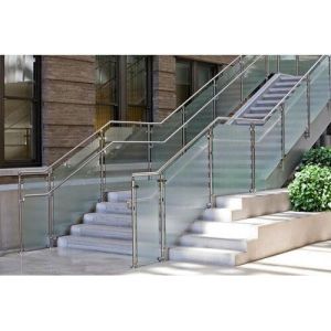 stainless steel glass railing