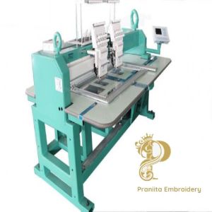 2 Head Embroidery Machine