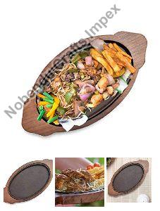 Wooden Sizzler Plate