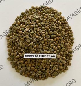 Robusta Cherry Ab Unwashed Screen Green Coffee Beans