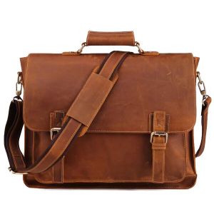 Leather Messenger Bag