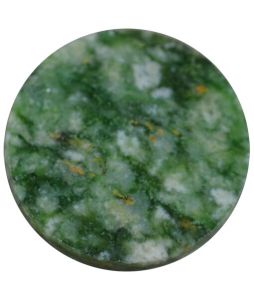 18mm Flat Round Moss Agate